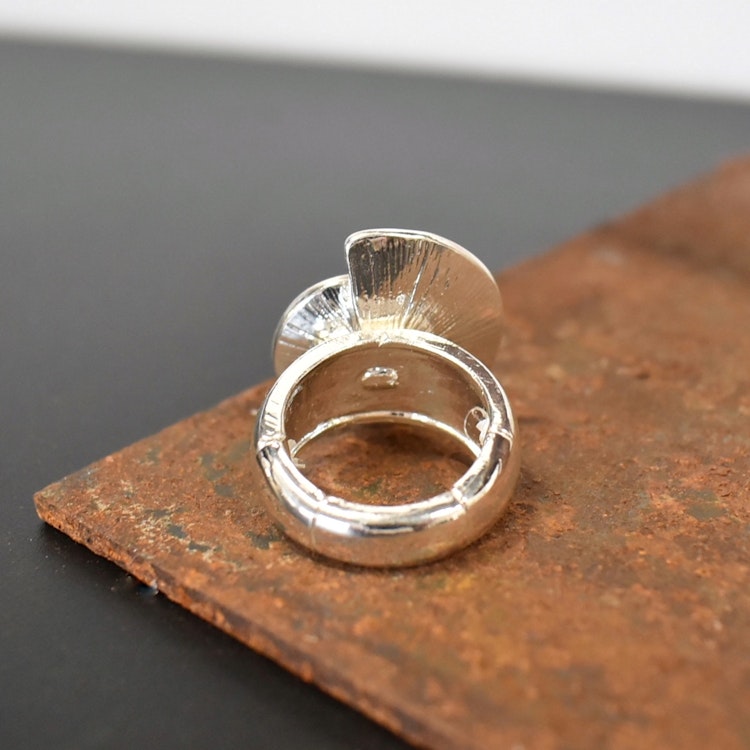 Elastisk ring Wilma SILVER - The Moshi