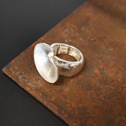 Elastisk ring Wilma SILVER - The Moshi