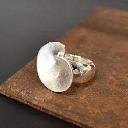 Elastisk ring Wilma SILVER - The Moshi