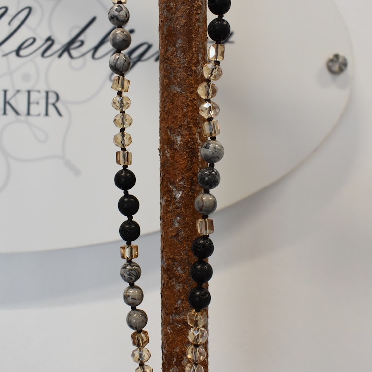 Halsband Nora SVART - The Moshi