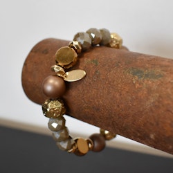 Armband Linnea TAUPE - The Moshi