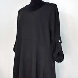 Sweatshirtklänning SVART