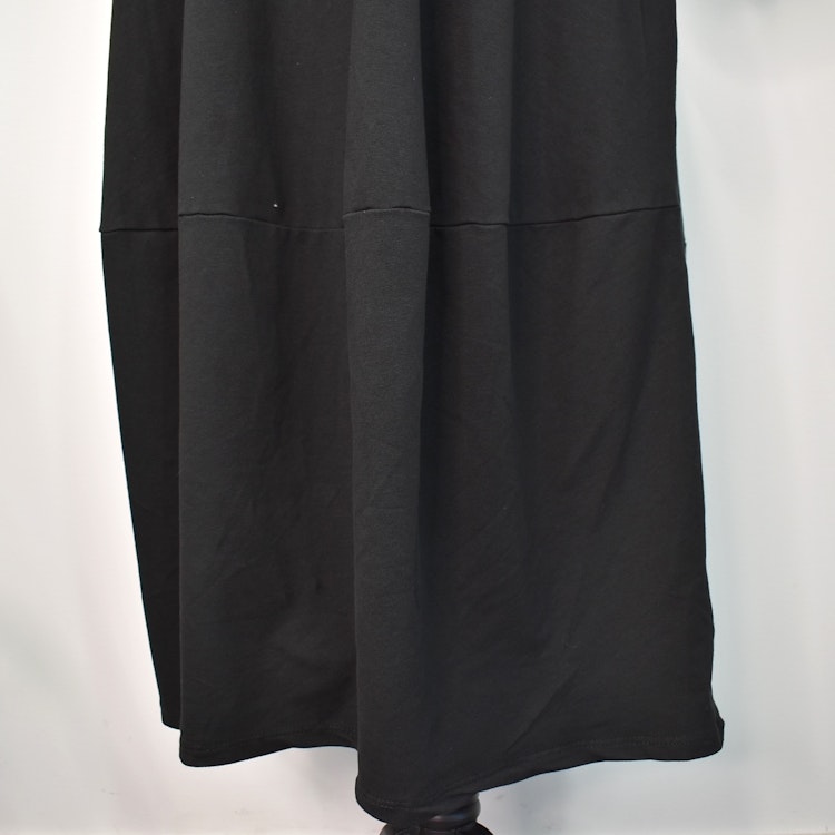 Sweatshirtklänning SVART