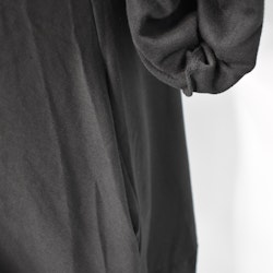 Sweatshirtklänning SVART