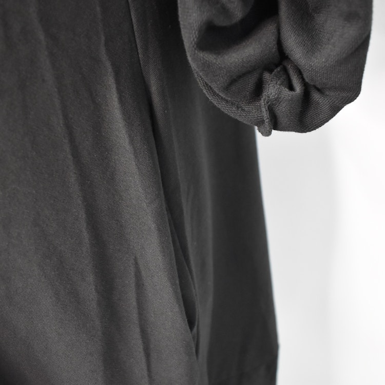 Sweatshirtklänning SVART