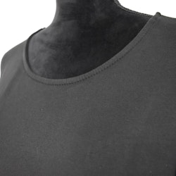 Sweatshirtklänning SVART