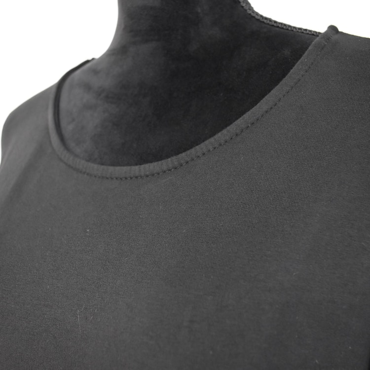 Sweatshirtklänning SVART