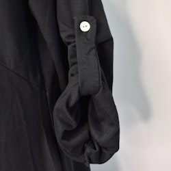 Sweatshirtklänning SVART