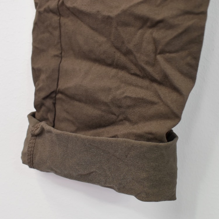 Stretchig Byxa MÖRK TAUPE