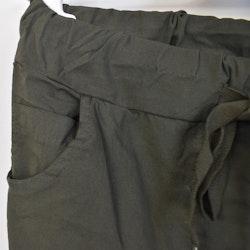 Stretchig Byxa MÖRK KAKI