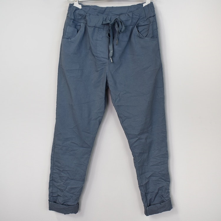 Stretchig Byxa JEANSBLÅ