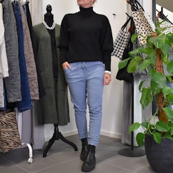 Stretchig Byxa JEANSBLÅ
