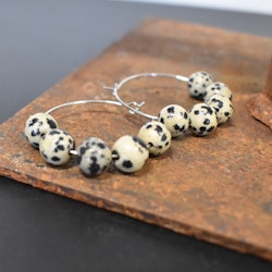 Örhänge Remake Exklusiv Dalmatian SILVER - Jewelry By Elina Dahl