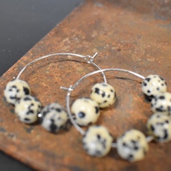 Örhänge Remake Exklusiv Dalmatian SILVER - Jewelry By Elina Dahl