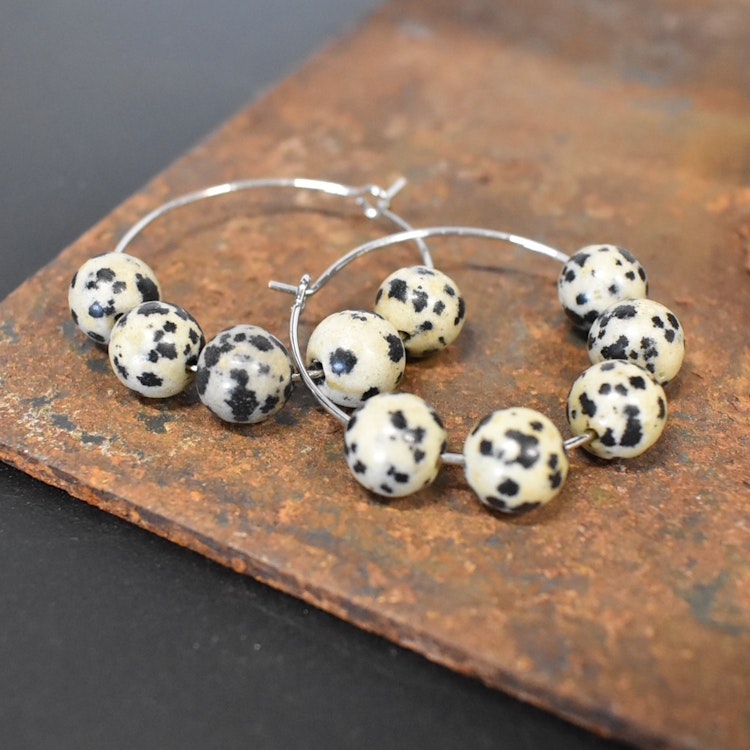 Örhänge Remake Exklusiv Dalmatian SILVER - Jewelry By Elina Dahl