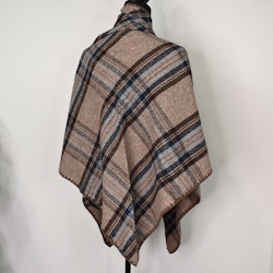 Sjal Stickad TAUPE