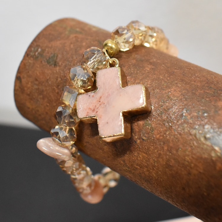 Armband Remake Sun Chip GULD - Jewelry By Elina Dahl
