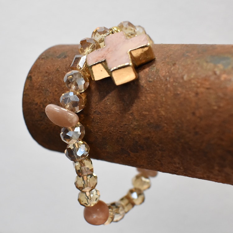 Armband Remake Sun Chip GULD - Jewelry By Elina Dahl