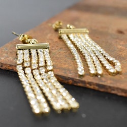 Örhänge Tassel Glitter GULD