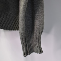 Finstickad Tröja Lös Polo KAKI