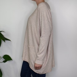 Stickad Tröja Isa BEIGE - Mix By Heart