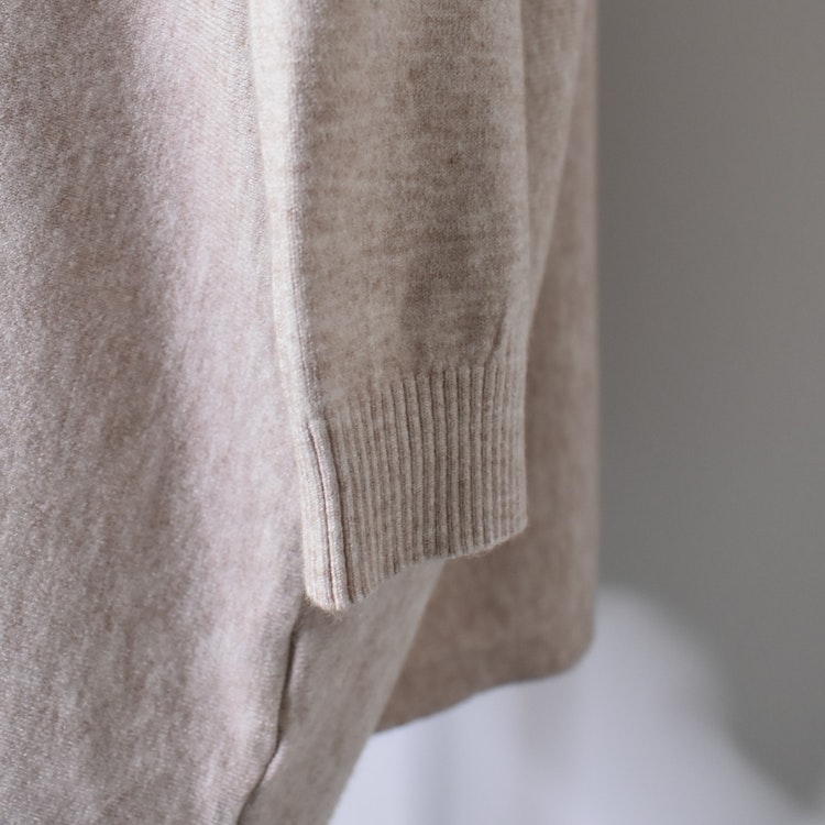 Stickad Tröja Isa BEIGE - Mix By Heart