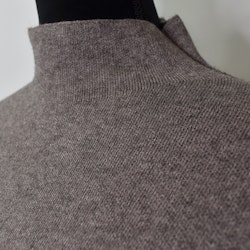 Klänning Halvpolo TAUPE