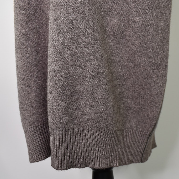 Klänning Halvpolo TAUPE