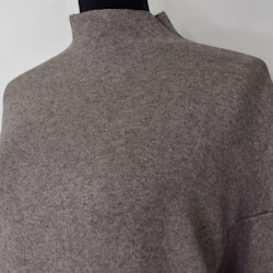 Klänning Halvpolo TAUPE