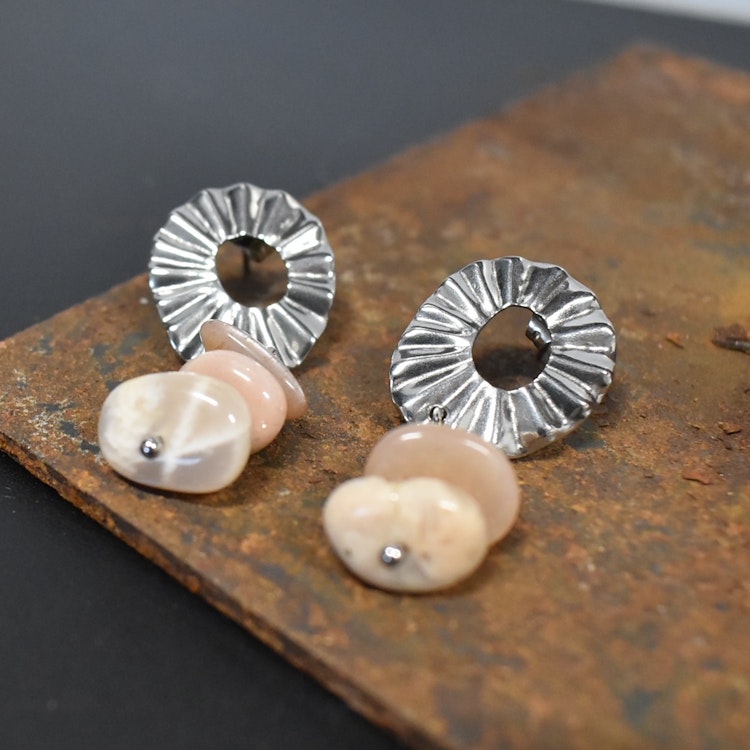 Örhänge Remake Exklusiv Sun Chip SILVER - Jewelry By Elina Dahl