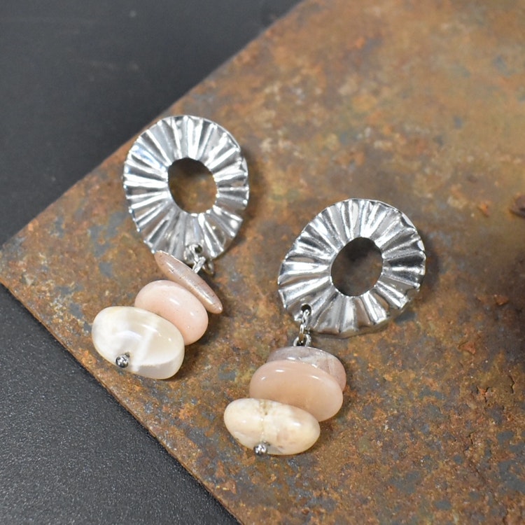 Örhänge Remake Exklusiv Sun Chip SILVER - Jewelry By Elina Dahl