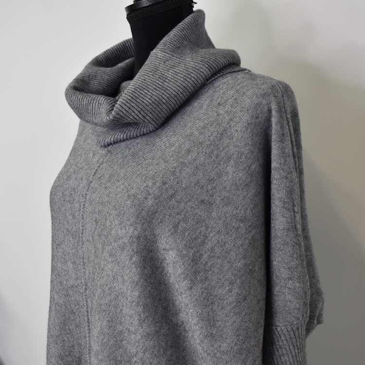 Polotröja Fickor Over Sized GRIGIO MEDIO