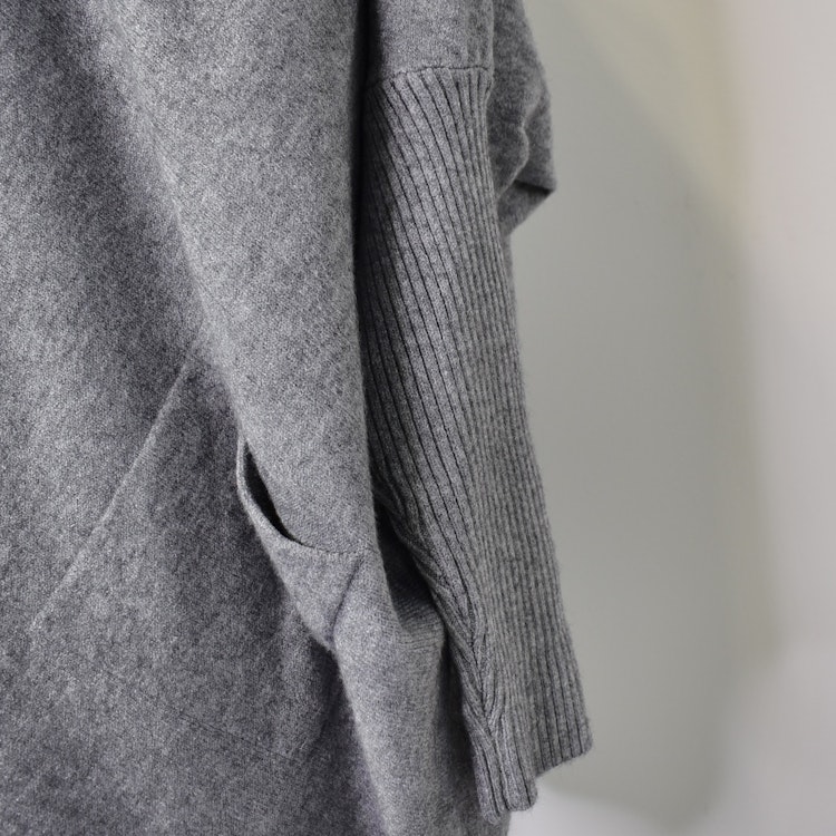 Polotröja Fickor Over Sized GRIGIO MEDIO