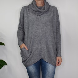 Polotröja Fickor Over Sized GRIGIO MEDIO