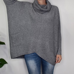 Polotröja Fickor Over Sized GRIGIO MEDIO