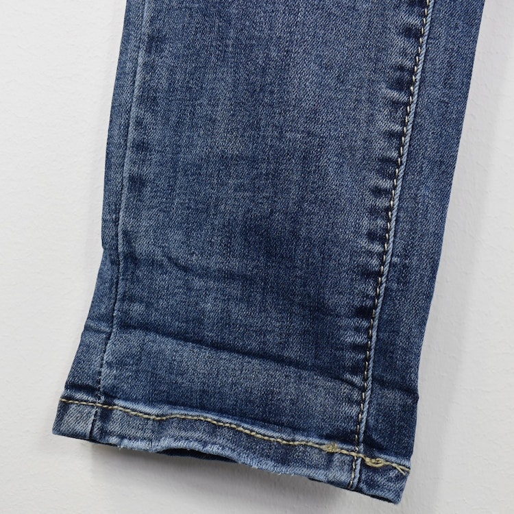 Jeans med Knappar BLÅ - 3D Denim