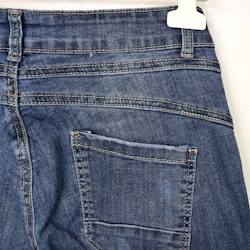 Jeans med Knappar BLÅ - 3D Denim