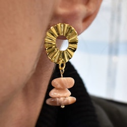 Örhänge Remake Exklusiv Sun Chip GULD - Jewelry By Elina Dahl