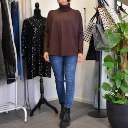 Polotröja Omlott MARRON