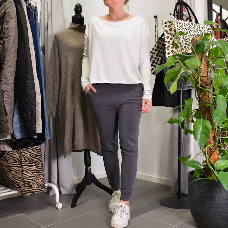 SECOND HAND Yogabyxa ECO Santosha GRÅ Storlek S - Santa Ni