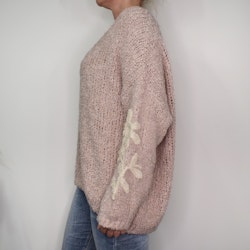 Stickad tröja Iria OLD PINK - Marta du Chateau