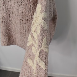 Stickad tröja Iria OLD PINK - Marta du Chateau