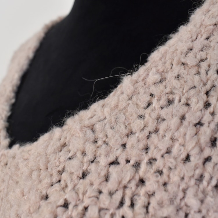 Stickad tröja Iria OLD PINK - Marta du Chateau