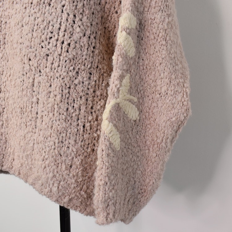 Stickad tröja Iria OLD PINK - Marta du Chateau