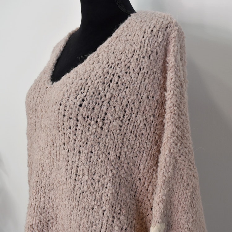 Stickad tröja Iria OLD PINK - Marta du Chateau