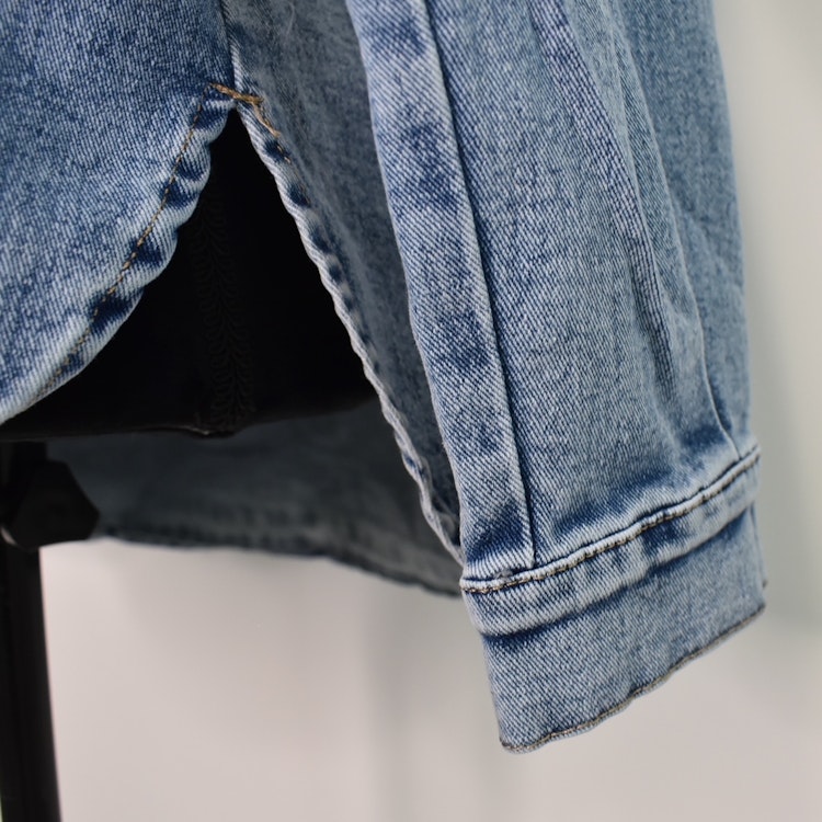 Skjortjacka Denim LJUS BLÅ - 3D Denim