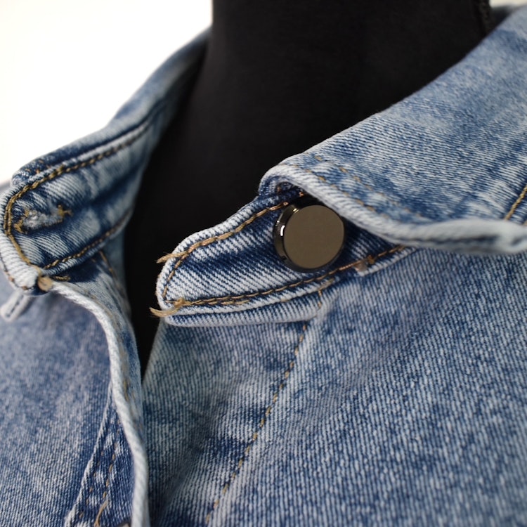 Skjortjacka Denim LJUS BLÅ - 3D Denim