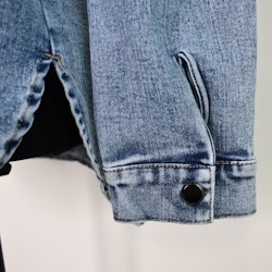 Skjortjacka Denim LJUS BLÅ - 3D Denim