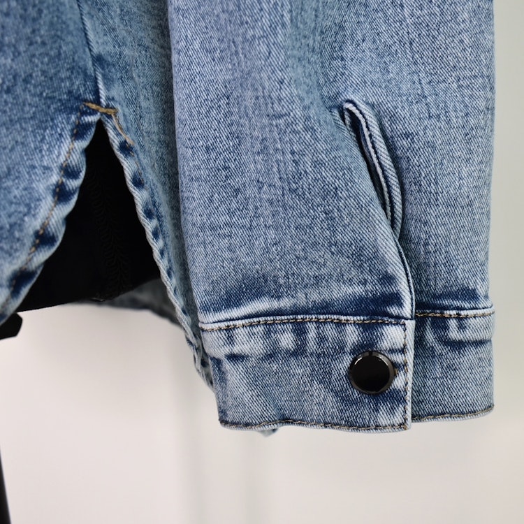 Skjortjacka Denim LJUS BLÅ - 3D Denim