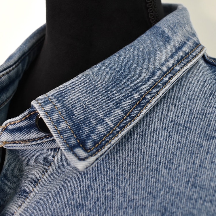 Skjortjacka Denim LJUS BLÅ - 3D Denim